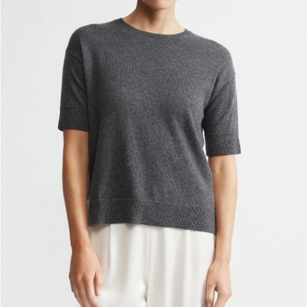 ELLE & RILEY Cashmere Tee crafted 100% A-grade cashmere for supreme softness NEW